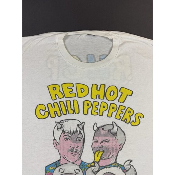 Red Hot Chilli Peppers 2017 Tour Concert Shirt Promo Large Band Tee Rare Art - Picture 5 of 12